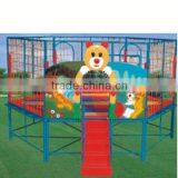 Long Trampoline Park, ZY-TR494 4 in 1mobile Bungee Trampoline thumbnail-1