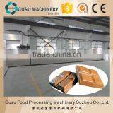 Chocolaye Bars With Dragees Casting Machine 086-18662218656