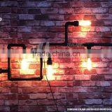 Industrial Style Pipe Lights Steampunk Pipe Wall Lamp Edison Lamp 5 Lights thumbnail-3