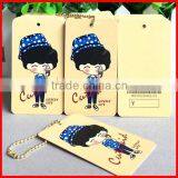 New Design Custom Paper Recyclable Clothing Hang Tags Manufacturer