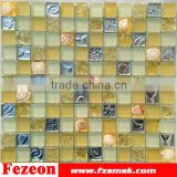 resin shell glass mosaic tile