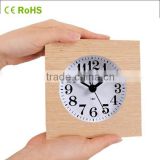 2015 modern house decor wooden alarm small standing clock (AC-08)