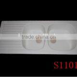 2016 Modern Style Solid Surface Kitchen Sink,aritifical Stone Single Bowl Kitchen Sink,wash Basin thumbnail-2