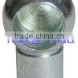 14-25mm White Zinc Plated Metal Ball Socket M10 With Safety Clip for Gas Spring