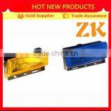Automotive Parts 12 Volt Universal Halogen Mini Square Yellow Rear Fog Lights for Car