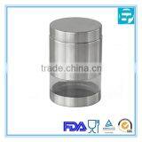 High Stainless Steel Storage Box Set With Window thumbnail-3