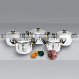 10pcs stainless steel casserole set