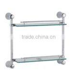 Toilet Double Corner Glass Shelf WT-6023