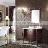 New Design Sliding Bathroom Mirror Cabinet With Marble Vanity Top WTS623 thumbnail-1