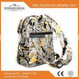 Hot Sale Pretty Quilted Pattern Duffel Womens Big Cotton Back Pack thumbnail-2