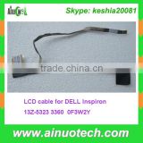 0F3W2Y Laptop LCD cable for DELL 13Z-5323 3360 laptop screen cable Laptop Lcd LVDS Cable