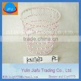 Simple Decorative Round Pink Waste Bins thumbnail-1