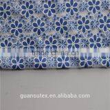 Hot!polyestor/cotton Burn-out Lace Fabrics With White Wholes thumbnail-5