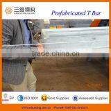 Low Price Standard Galvanized T Bar Steel