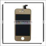 High Quality !! for IPhone 4S LCD Assembly Gold Plating -87010552