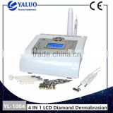 Professional 4 IN 1 LCD facial beauty diamond dermabrasion equipment