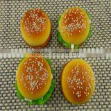 High Quality Hamburger Fake Food Squishy Sandwich Display for Decoration