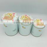 China Wholesale High Quality With 4C Color Printing Round Metal Biscuit Tin Box