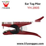 Veterinary ear mark pliers copper alloy animal ear tag applicator plier ear tag plier