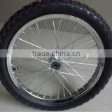 Pneumatic Wheels14X1.75 14" Bicycle Wheel thumbnail-1