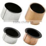S-FZ PSM Sinter Bronze Bearings , Plain Bronze Sintered Bush , Cu663 10-10 Flanged PSMF Sintered Bronze Bushing thumbnail-5