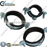 carbon steel pipe clamp with EPDM rubber