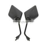 8mm Universal Wing Rear View Mirrors Side Pair For Suzuki Honda Kawasaki Yamaha thumbnail-1