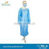 Protective Blue Disposable Cpe Gown thumbnail-1