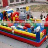 PVC Air Tightness Tarpaulin for Playing Game Castle thumbnail-1
