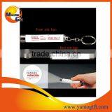 Projection Flashlight Keychain