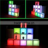 Illuminated Rechargeable Plastic Wine/liquor Led Display Rack thumbnail-1