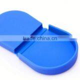 Convenient Fashion Round Silicone Coin Purse Wallet thumbnail-1