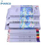 Factory Wholesale 72 Color Marco Fine Harmless Oil Pastel Colored Pencil Set thumbnail-6