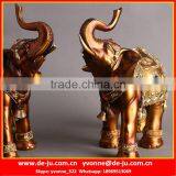 Antique Brass Table Decorative Brass Elephant thumbnail-1