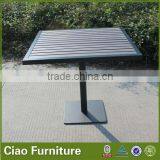 Square Sample Ps- Wood on Top Outdoor Dining Table thumbnail-1