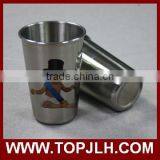 18oz Silver Stainless Steel Cone Mug thumbnail-2