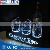 Acrylic Display Led Bottle Glorifier for Wine thumbnail-5
