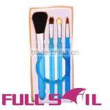 Hot Sale 5pcs Makeup Brush Set With Mirror, Promotional Gift Cosmetic Brush Set