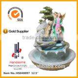 12 Inch New Design Holy Family Resin Small Decorative Indoor Water Fountain thumbnail-6