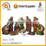 18 Inch Religious Gift Polyresin Figurine Christmas Nativity Set thumbnail-2