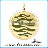 High Quality Factory Direct Price Stainless Steel Aromatherapy Locket Necklace thumbnail-4