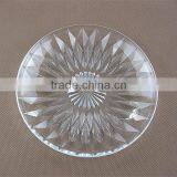 Round Clear Bread Glass Plate , Dessert Plate , Fruit Dish thumbnail-4