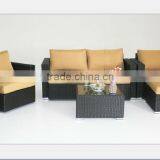 all weather PE rattan garden sofa cheap sofa set