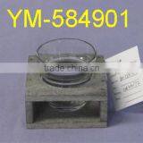 Wholesale Cheap Flower Wooden Candle Holder,home Decoration thumbnail-1