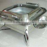 Hydraumatic Visable Square Chafing Dish,Stainless Steel Chafing Dish thumbnail-1