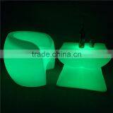 Luxury Hookah Furniture Glowing LED Portable Bar Table and Charis thumbnail-2