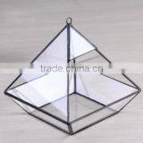 Hanging Clear Glass Prism Air Plant Terrarium / Tabletop Succulent Plants Holder Home Decor Flower Pots thumbnail-4