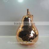 Wholesale Ceramic Pear Ornaments for Candy Container thumbnail-4