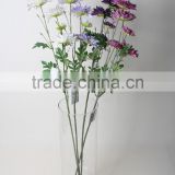 White Decorative Artifial Gerbera flower for landscaping decoration