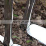 Best Sale High Grade Stainless Steel Mini Anti Slip Handle All Steel Farming Hoe thumbnail-3